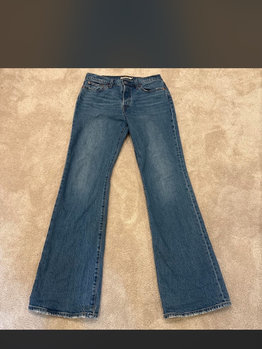 Levi's Dark Blue Bootcut Jeans